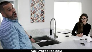 Stepsister Easing An Erection