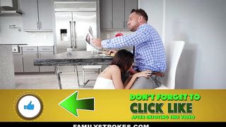 Hot Family Breakfast Sex