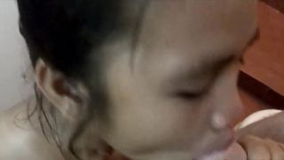 Janine Shower - Creampie