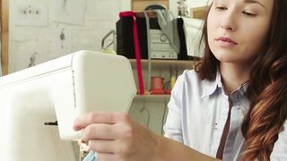 Bysya A changing her clothes