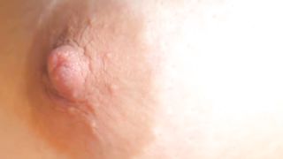 Provocative brunette masturbating