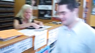 Quick Sex In A DVD Store