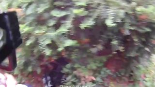 Fucked For Cash Near The Bus Stop