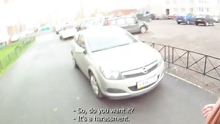 Not Shy To Fuck On A Stairway