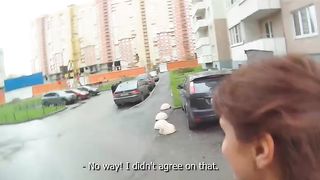 Not Shy To Fuck On A Stairway